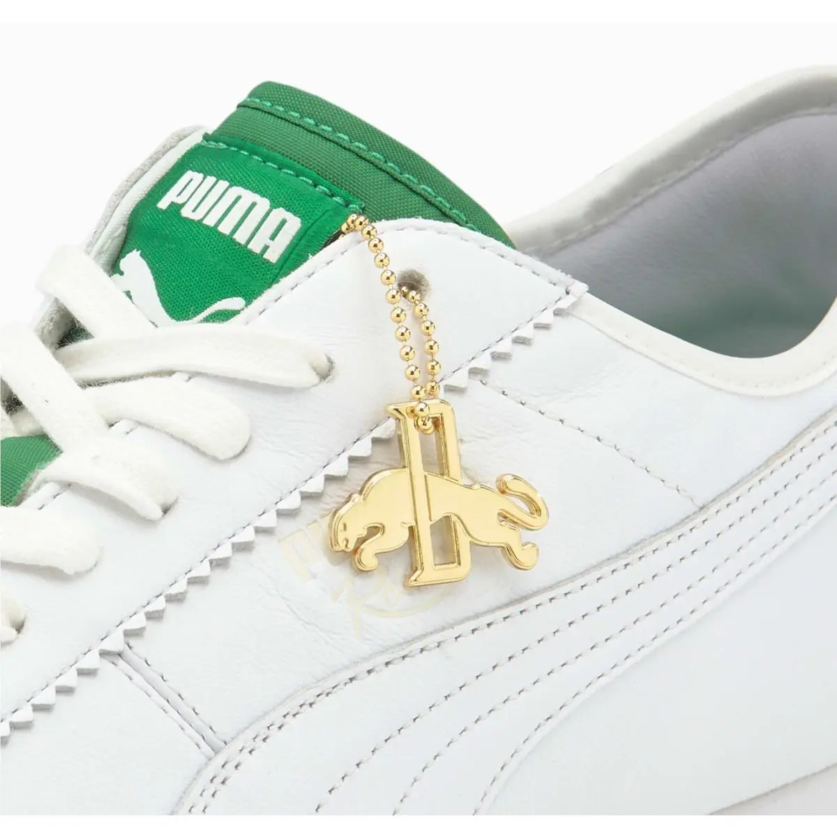 Puma shoes - PUMA Roma `68 - Roma - 374881-01 - White/Amazon Green/Vaporus Grey 6