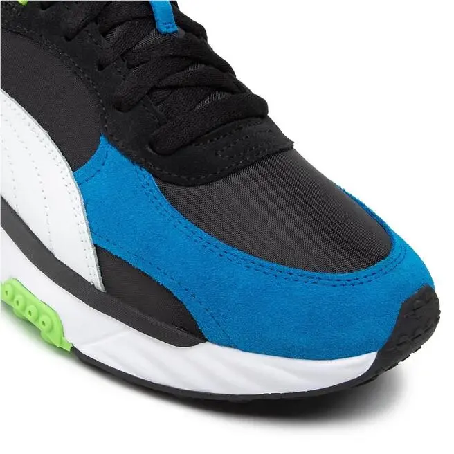Puma shoes - WILD RIDER ROLLIN` - WILD RIDER - 381517-07 - BLUE BLACK GREEN 5