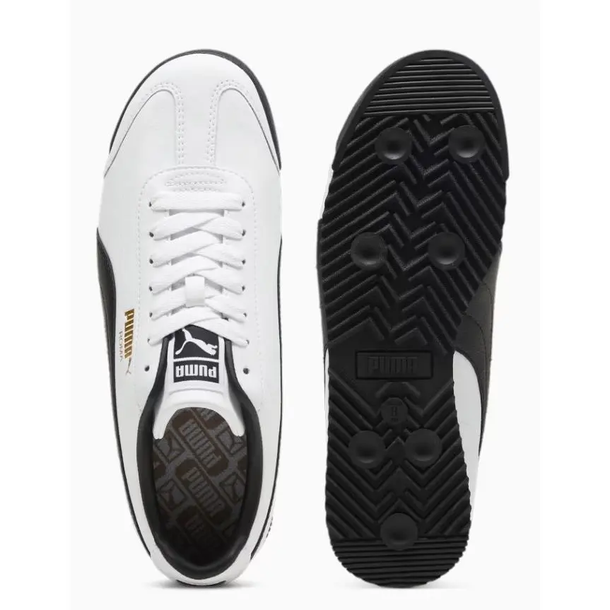 Puma shoes - PUMA Roma - Roma - 396868-01 - White / Black 2