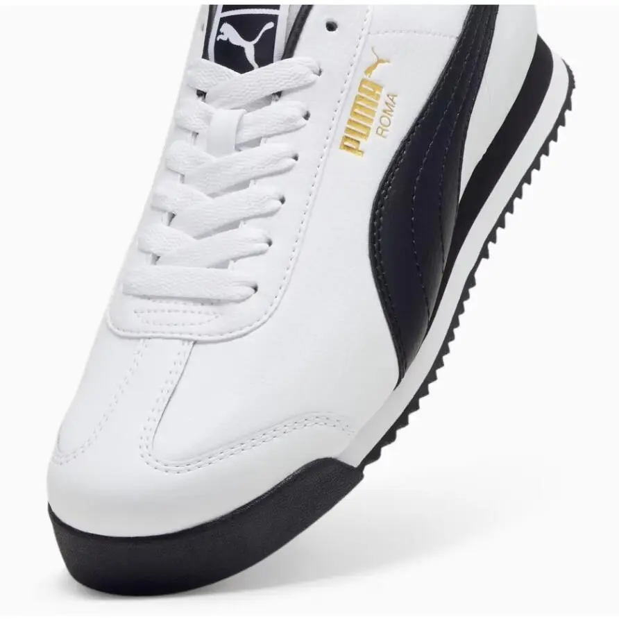 Puma shoes - PUMA Roma - Roma - 396868-01 - White / Black 4