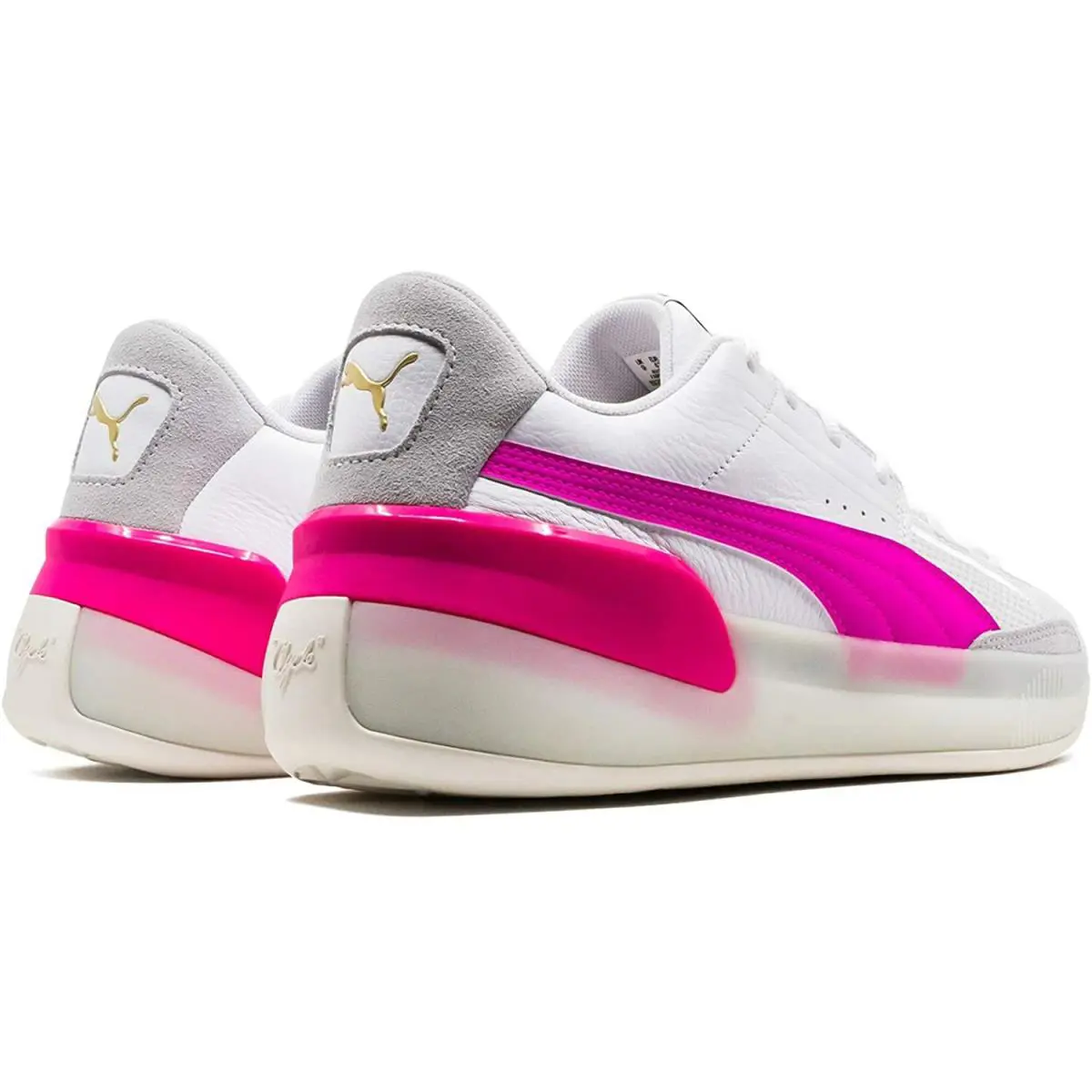 Puma shoes - PUMA Clyde - Clyde - White/red 2