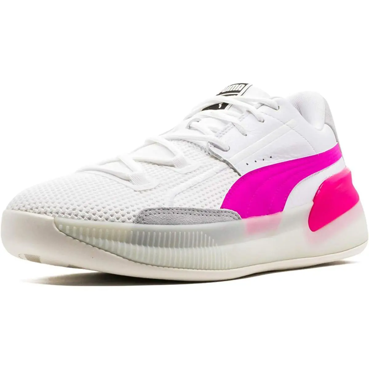 Puma shoes - PUMA Clyde - Clyde - White/red 4