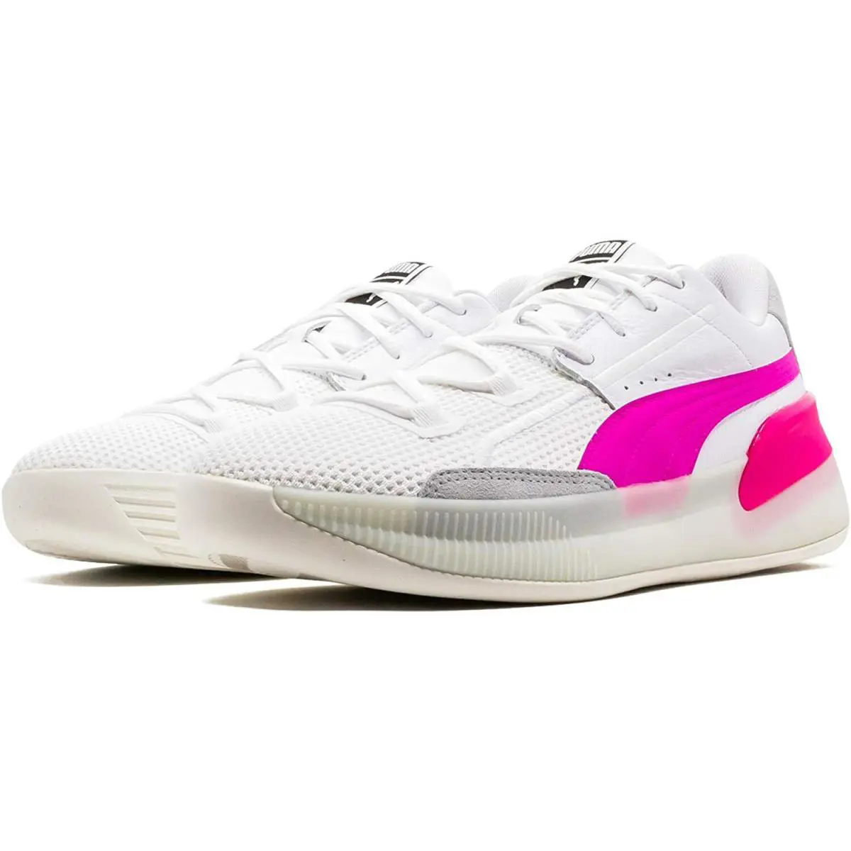 Puma shoes - PUMA Clyde - Clyde - White/red 6