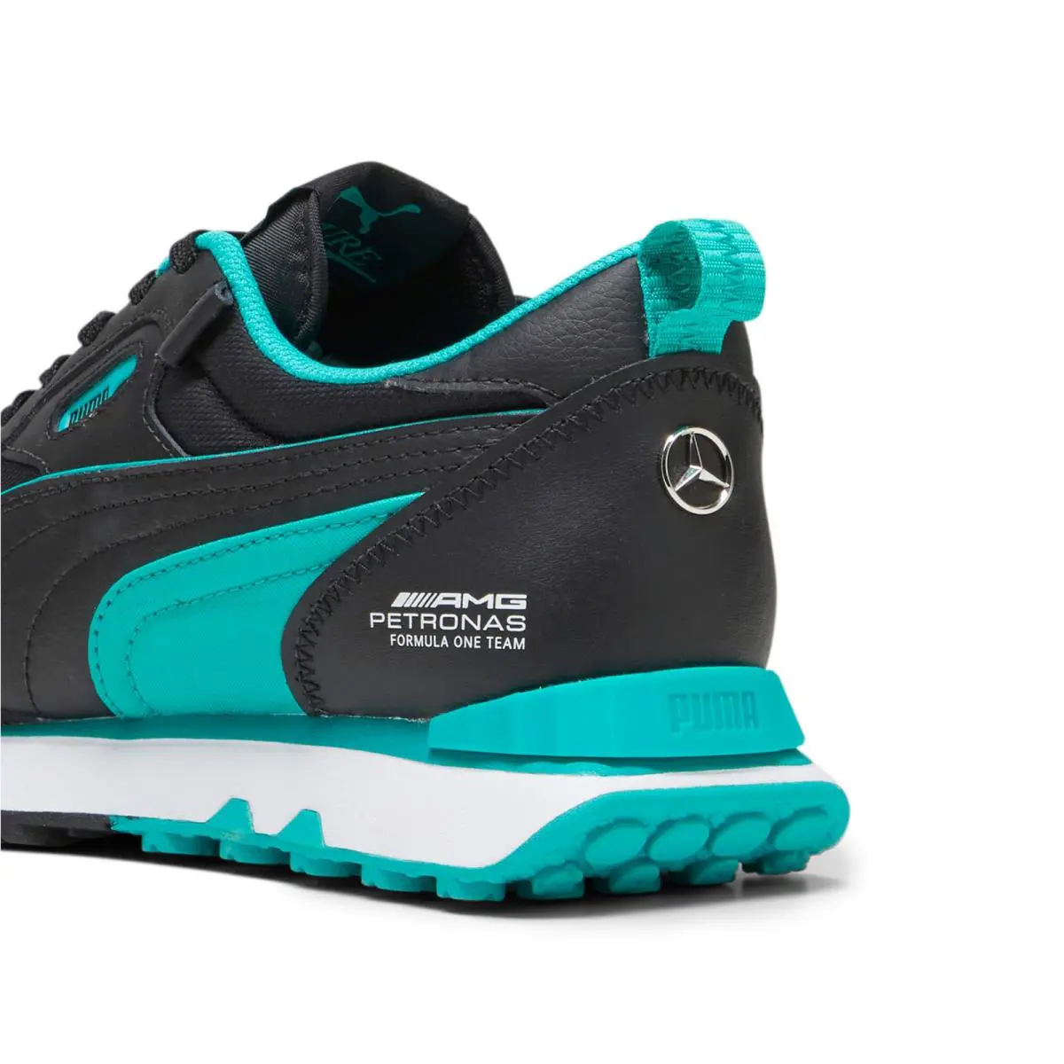 Puma shoes - Puma Black-Spectra Green 1