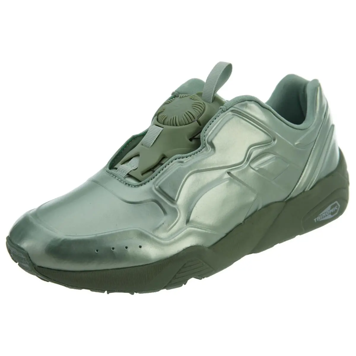 Men`s Puma Disc 89 Metal Athletic Fashion Sneakers 359409 01 - Green