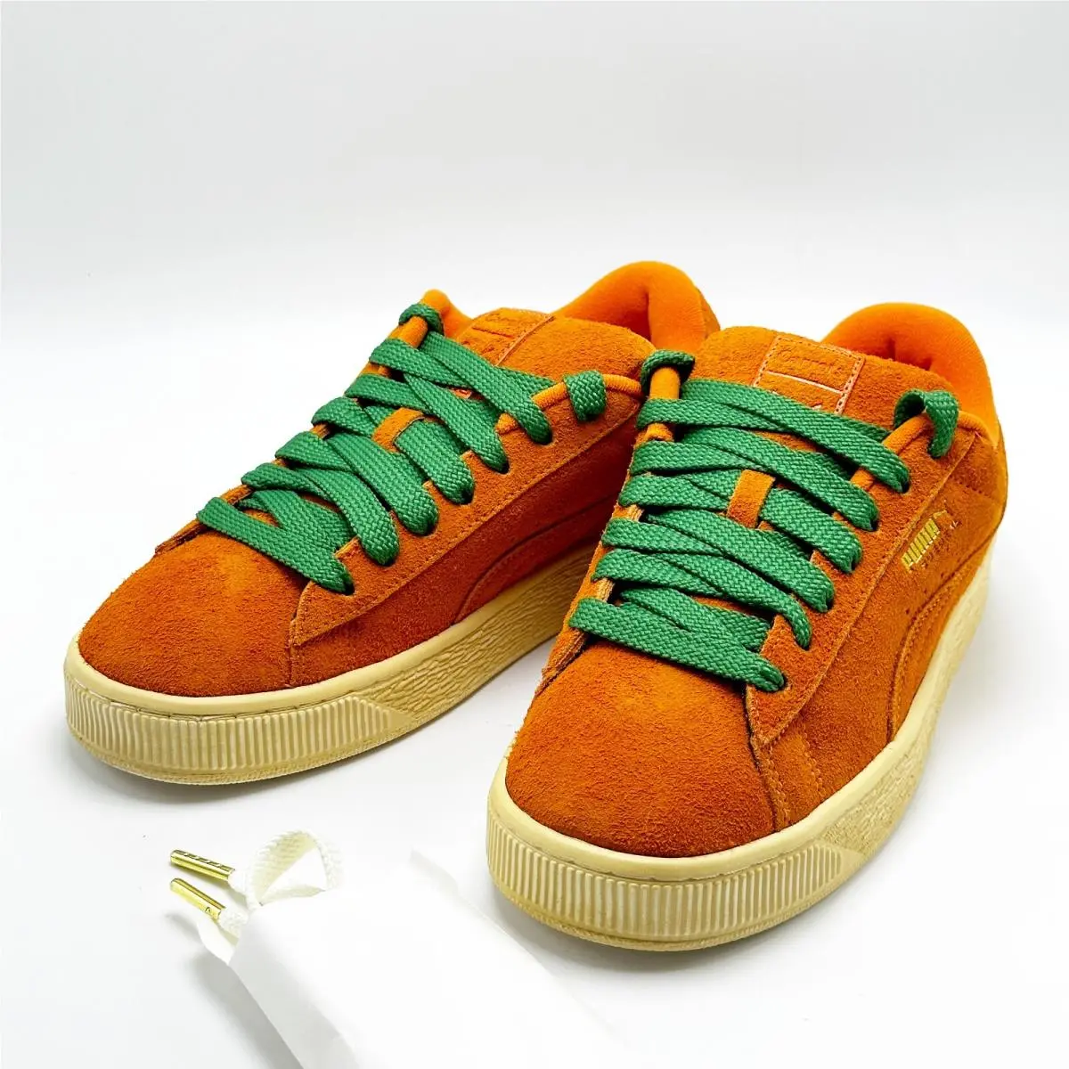 Puma shoes - PUMA Suede - Suede - 398800-01 - Orange 0