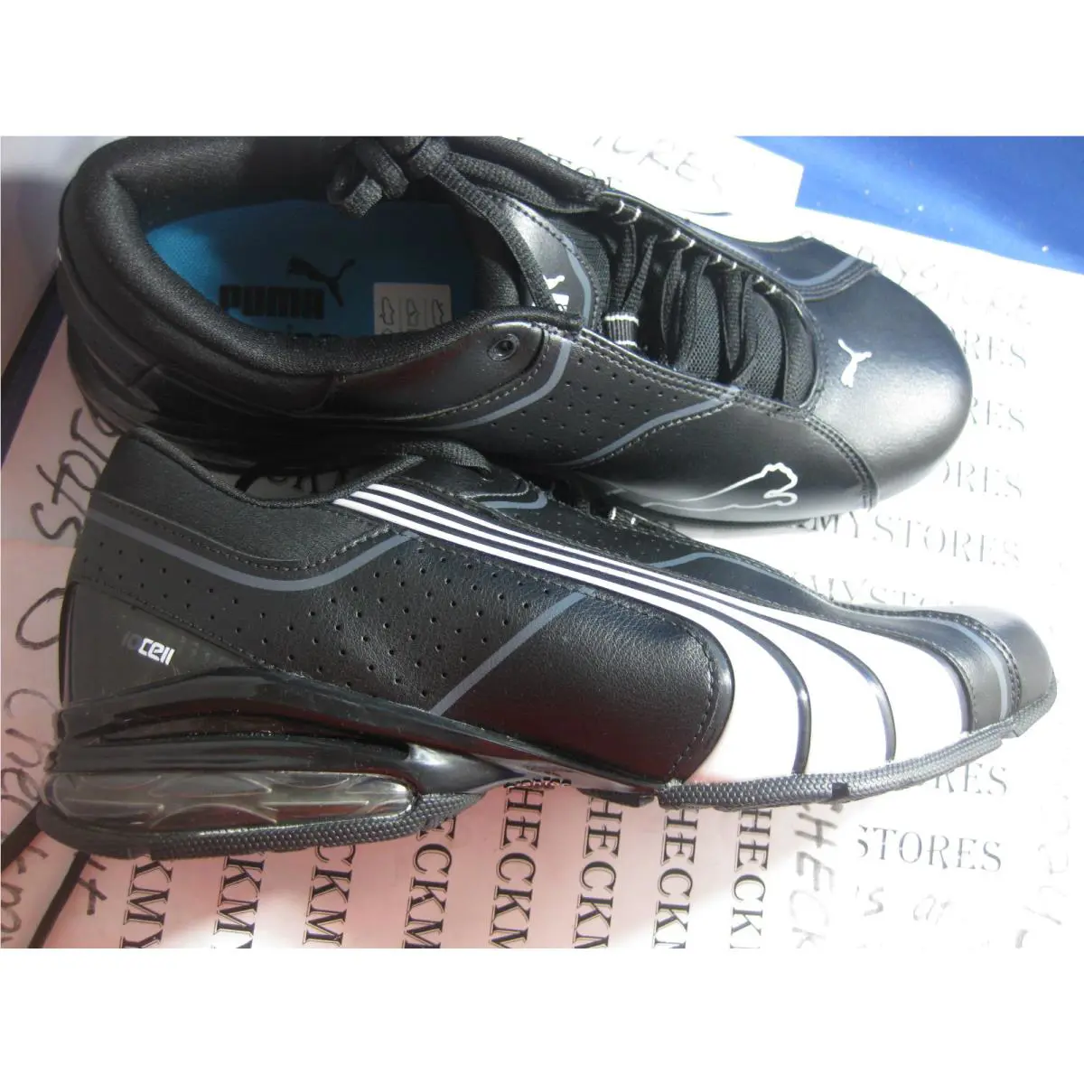 Puma shoes - Multi-Color, Main: BLACK WHITE 7