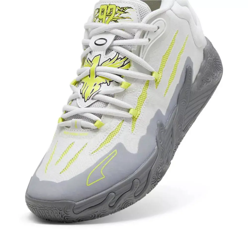 Puma shoes - Puma MB.03 - 379235-01 - FEATHER GRAY LIME SMASH 2