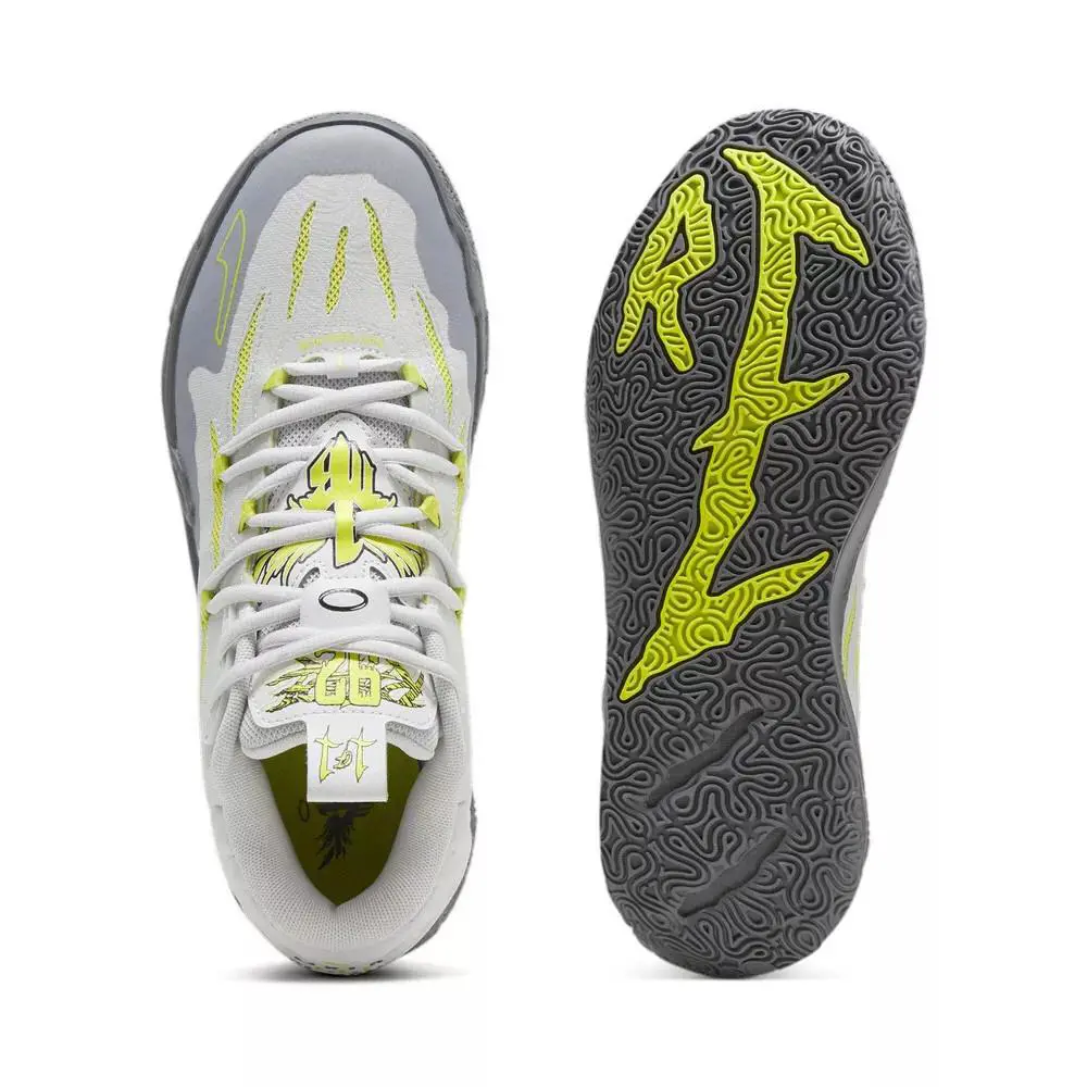 Puma shoes - Puma MB.03 - 379235-01 - FEATHER GRAY LIME SMASH 4
