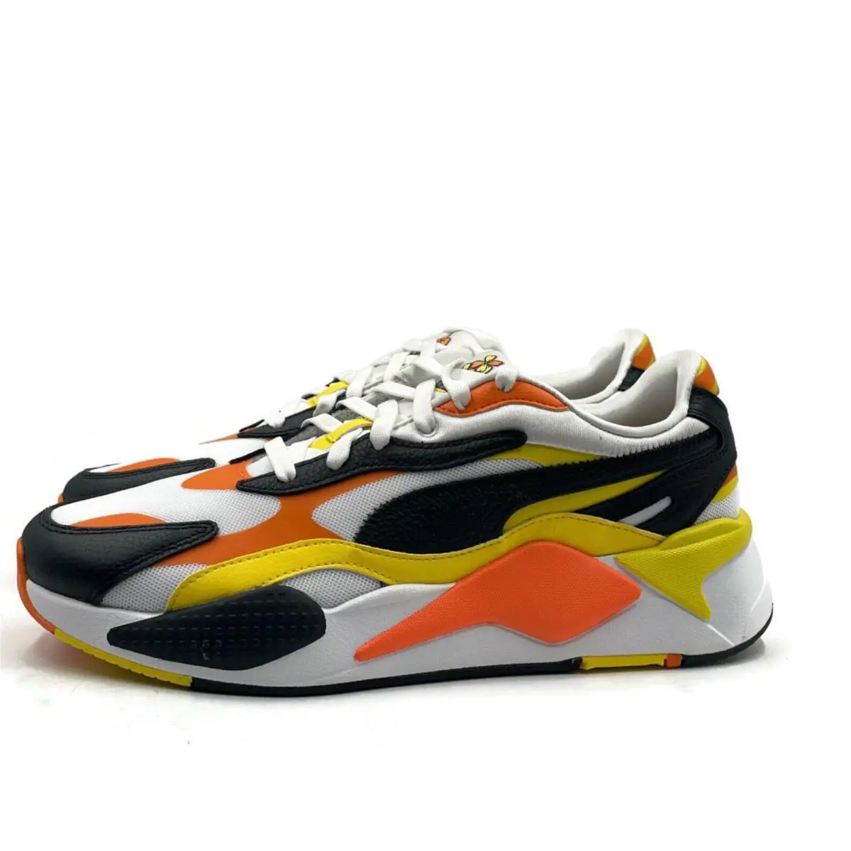 Puma shoes - Puma RS-X3 59TH - 384630 01 - BLACK/WHITE/YELLOW/ORANGE 6