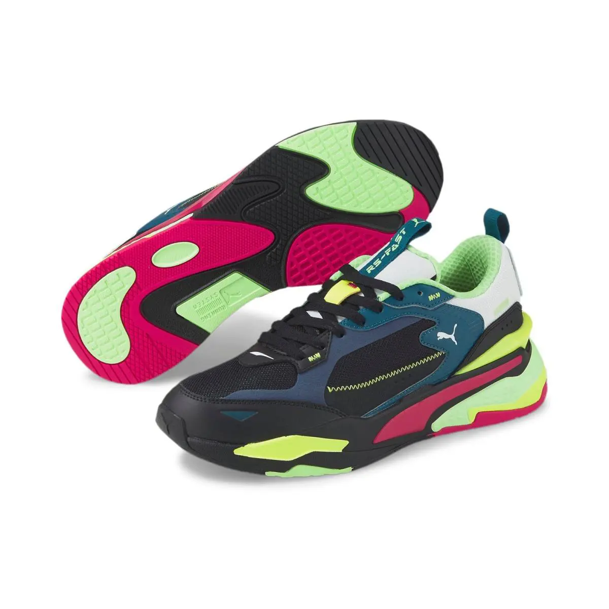 Puma shoes - Puma Black-Blue Coral 0