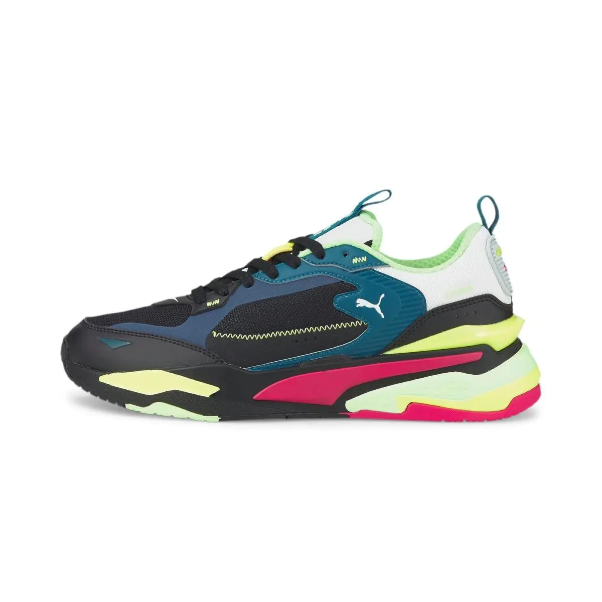 Puma shoes - Puma Black-Blue Coral 4