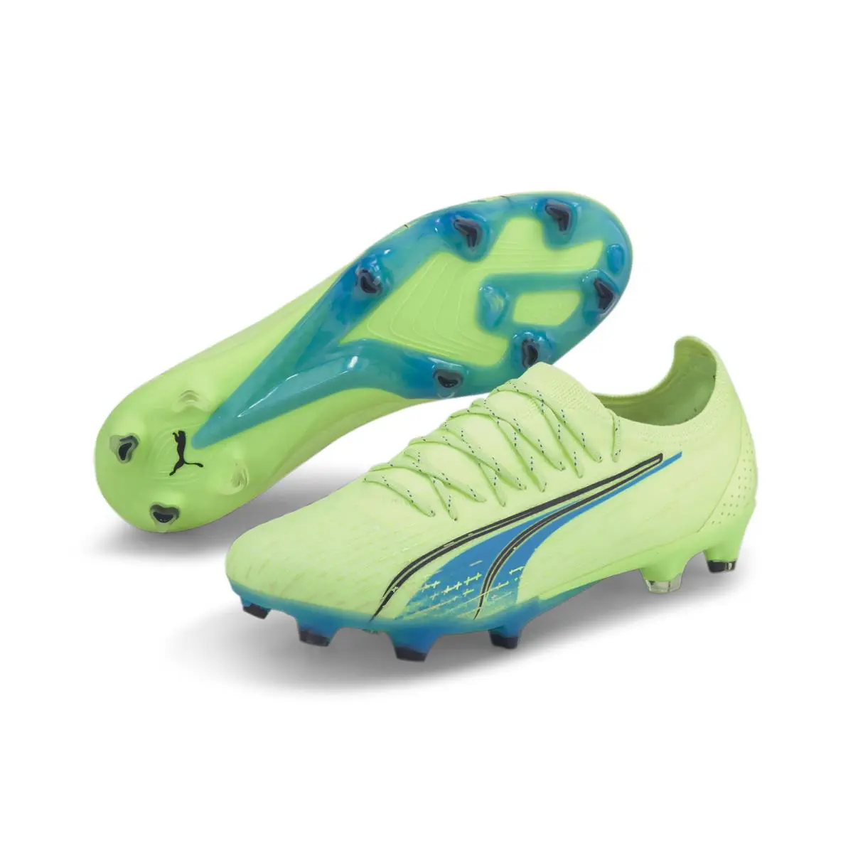 Puma Ultra Ultimate Firm Groundartificial Ground Soccer Cleats Mens Yellow Sneak