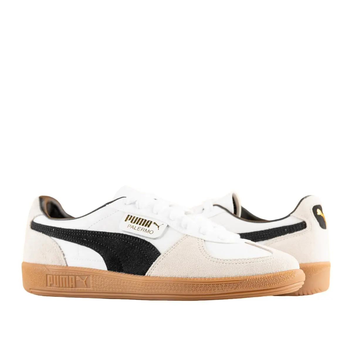 Puma Palermo Leather Men`s Sneakers OG Football Soccer 396464-01
