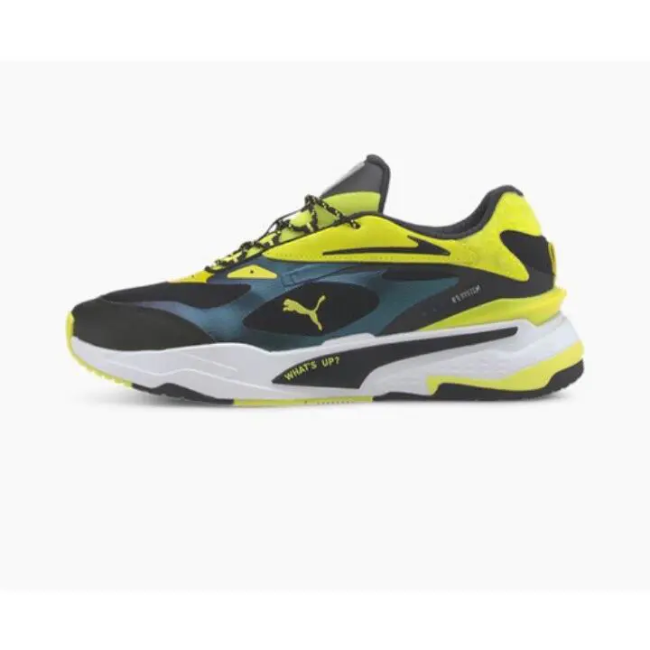 Puma shoes - Puma RS-X - 37537401 - Silver-Fluo Yellow-Black 3