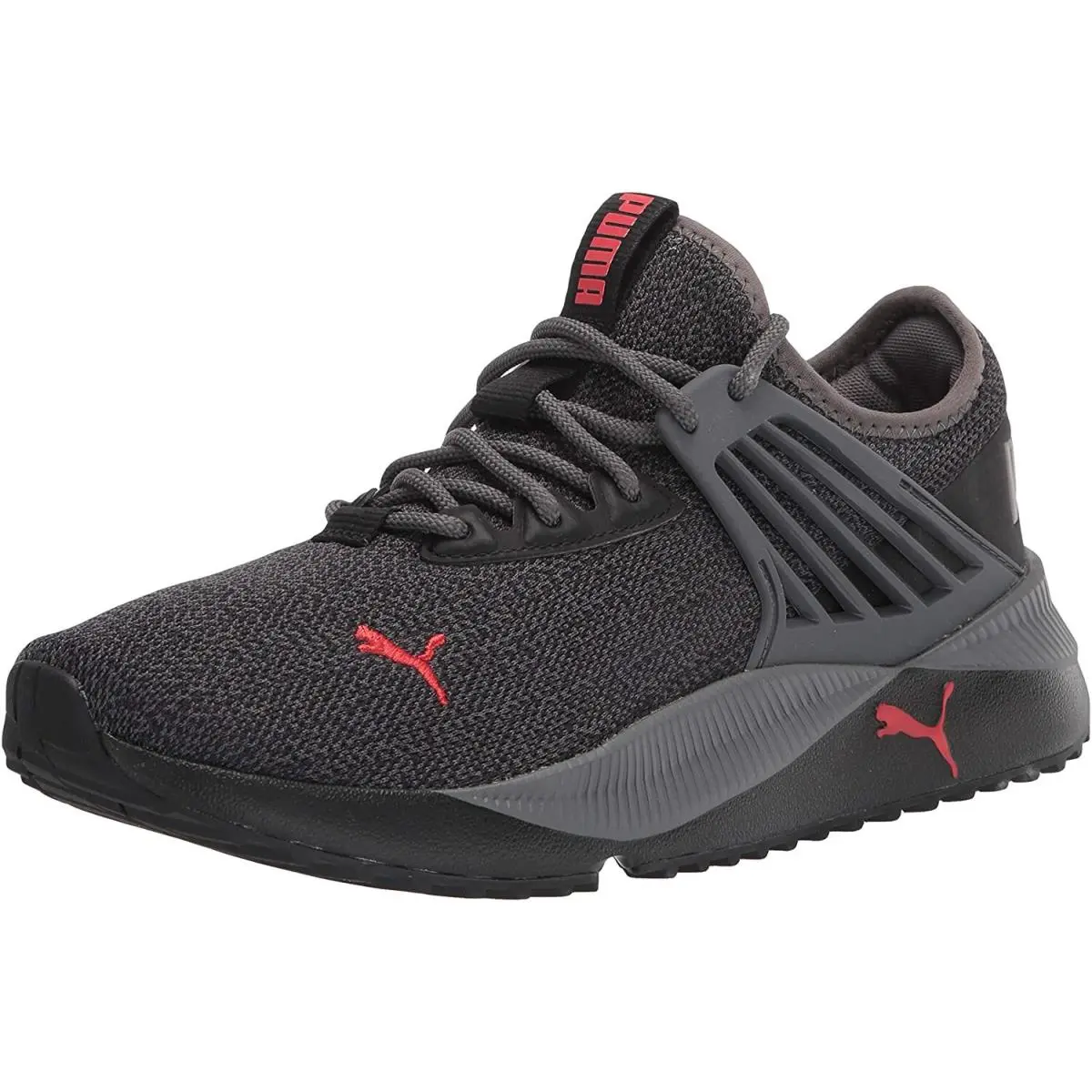 Men`s Pacer Future Sneakers Black/Red by Puma