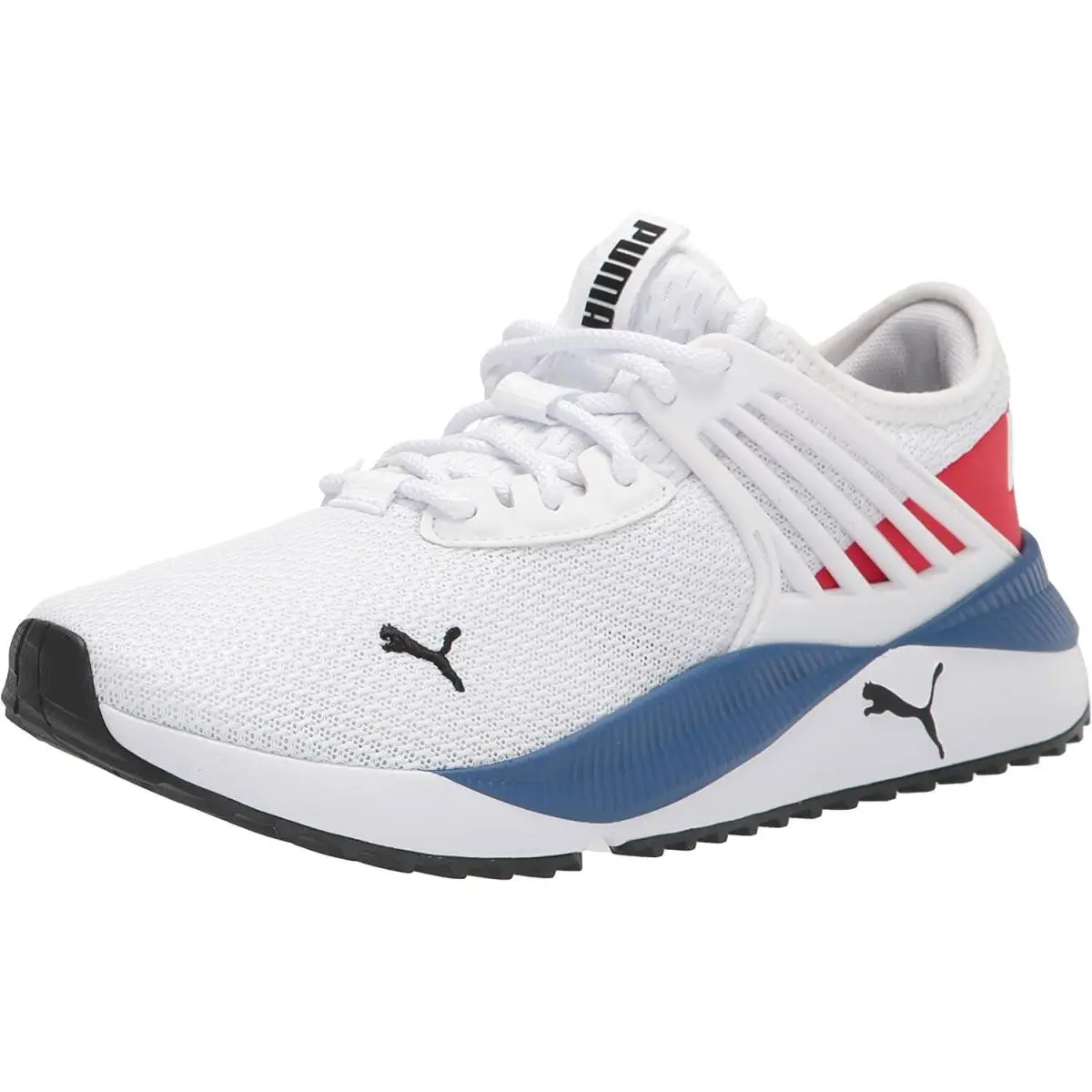 Men`s Pacer Future Sneakers White/Blue by Puma