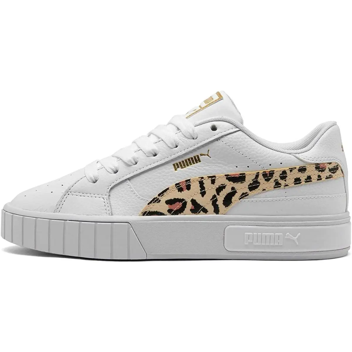 Puma shoes - Puma Cali Star Leopard - Cali Star Leopard - 382317-02 - white Leopard 4