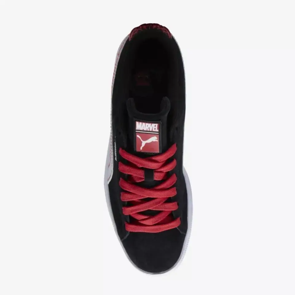 Puma shoes - PUMA Suede - Suede - 397741-01 - D NIGHT /WHITE/FALL TIME RED 1