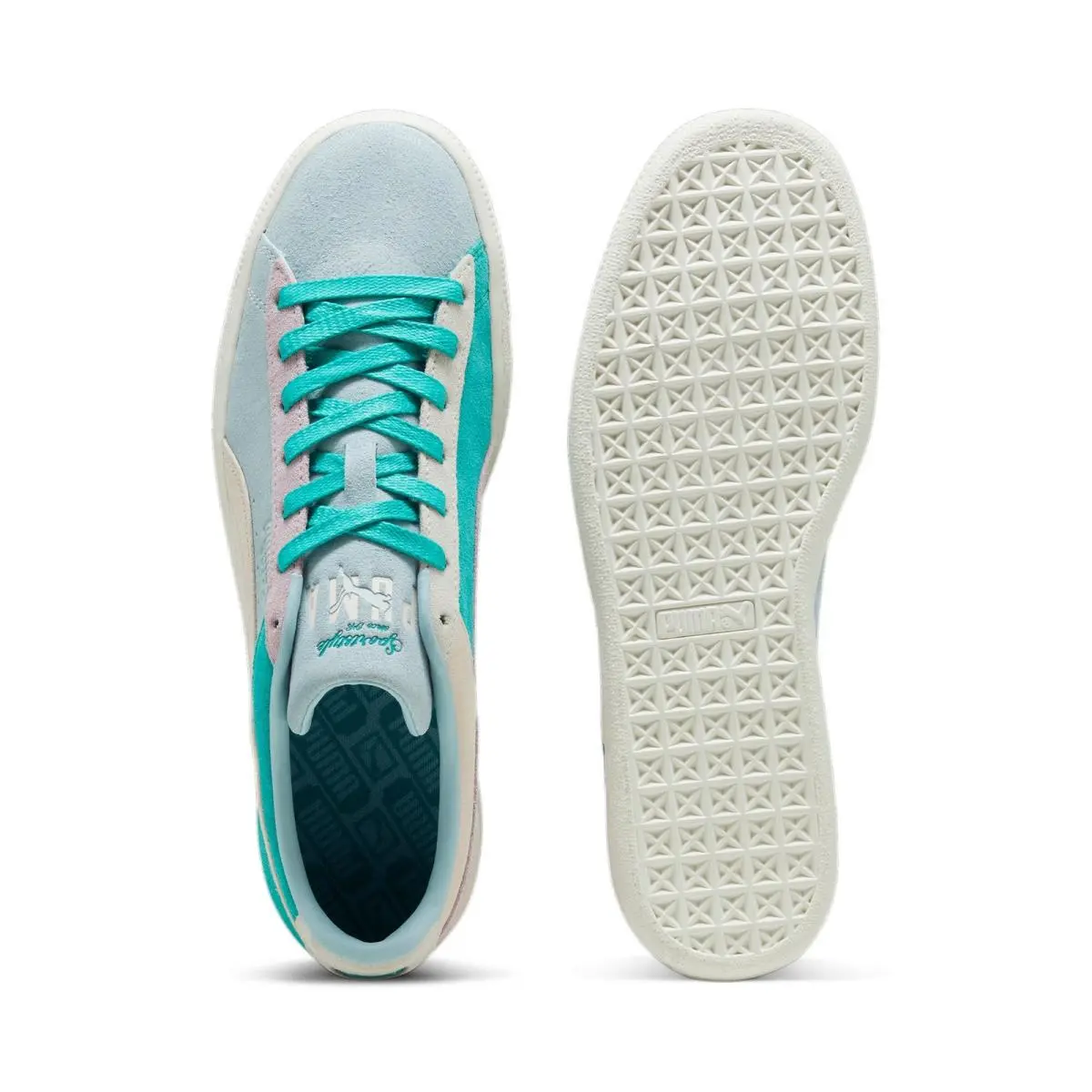 Puma shoes - Grape Mist/Sparkling Green 2