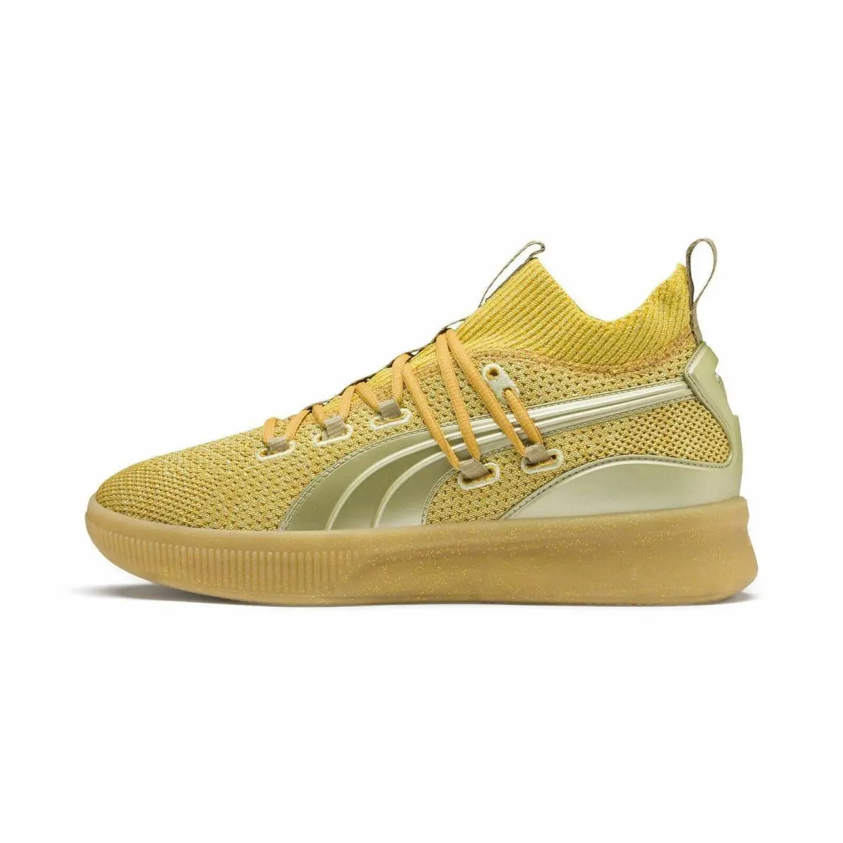 192898-01 Mens Puma Clyde Court Title Run - Gold