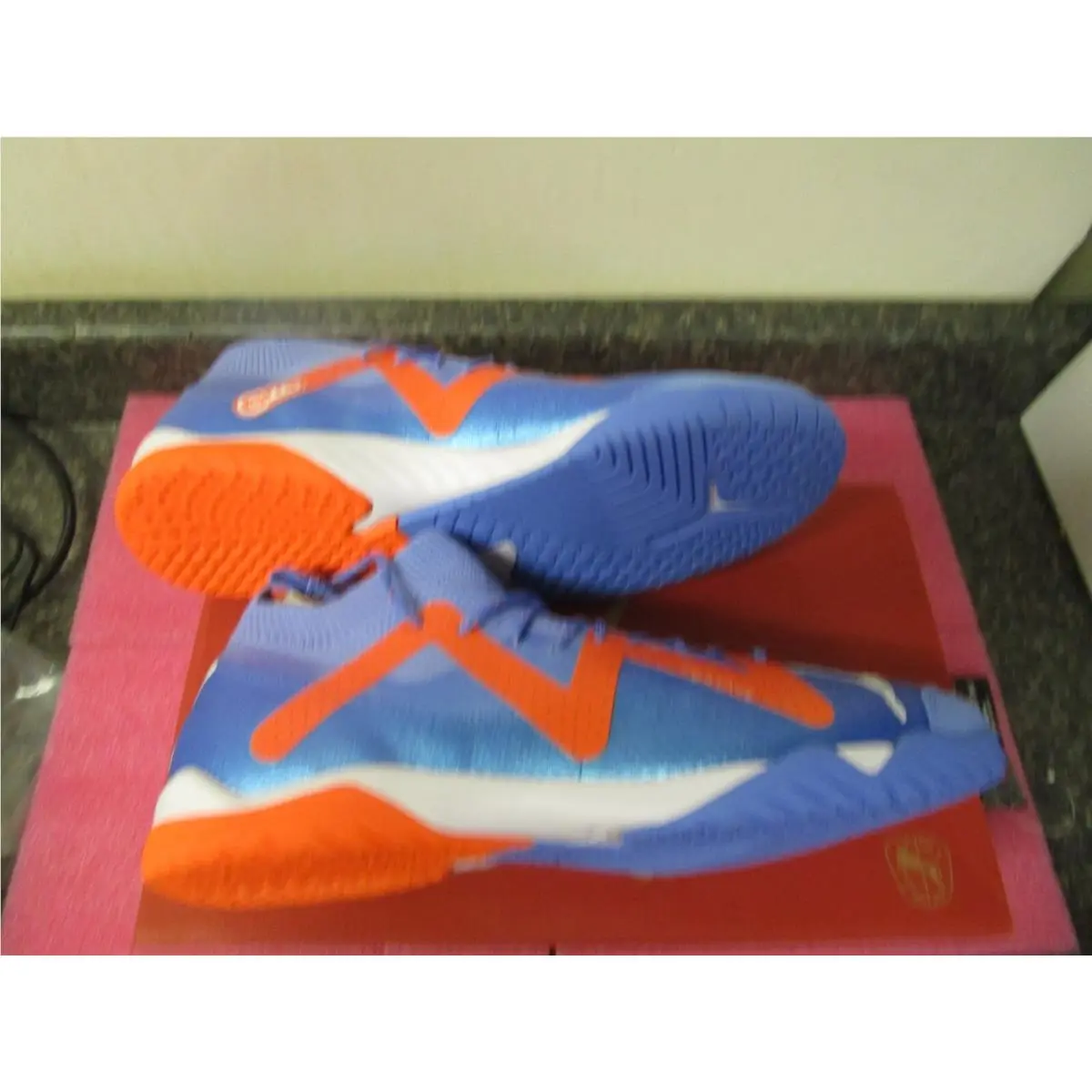 Puma shoes - PUMA Future - Future - 10717501 - Blue/White/Ultra Orange 4