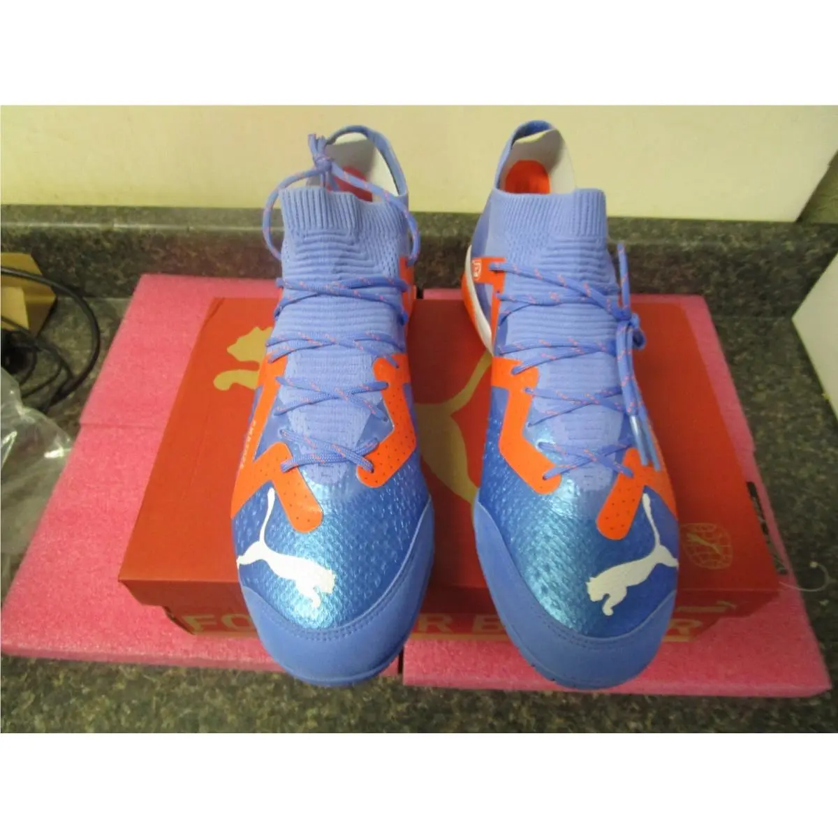 Puma shoes - PUMA Future - Future - 10717501 - Blue/White/Ultra Orange 16