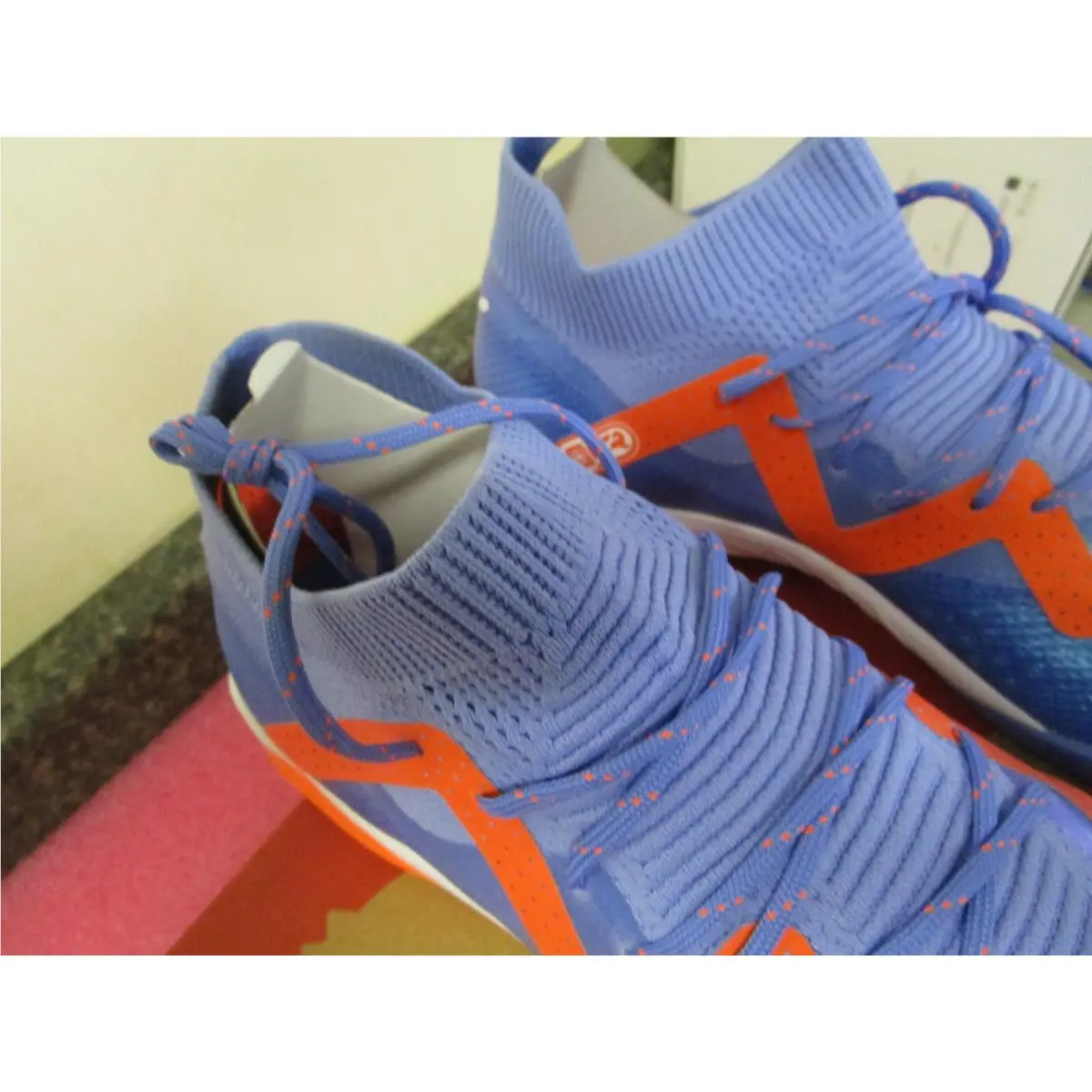 Puma shoes - PUMA Future - Future - 10717501 - Blue/White/Ultra Orange 29