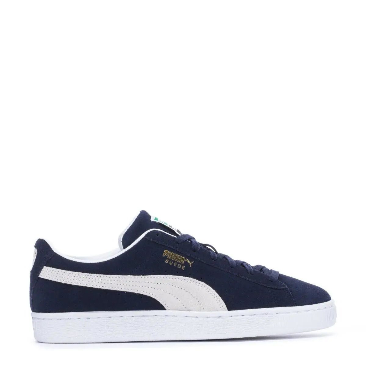 Mens Puma Suede Classic 374915-04 Blue Peacoat/white Shoes - Blue