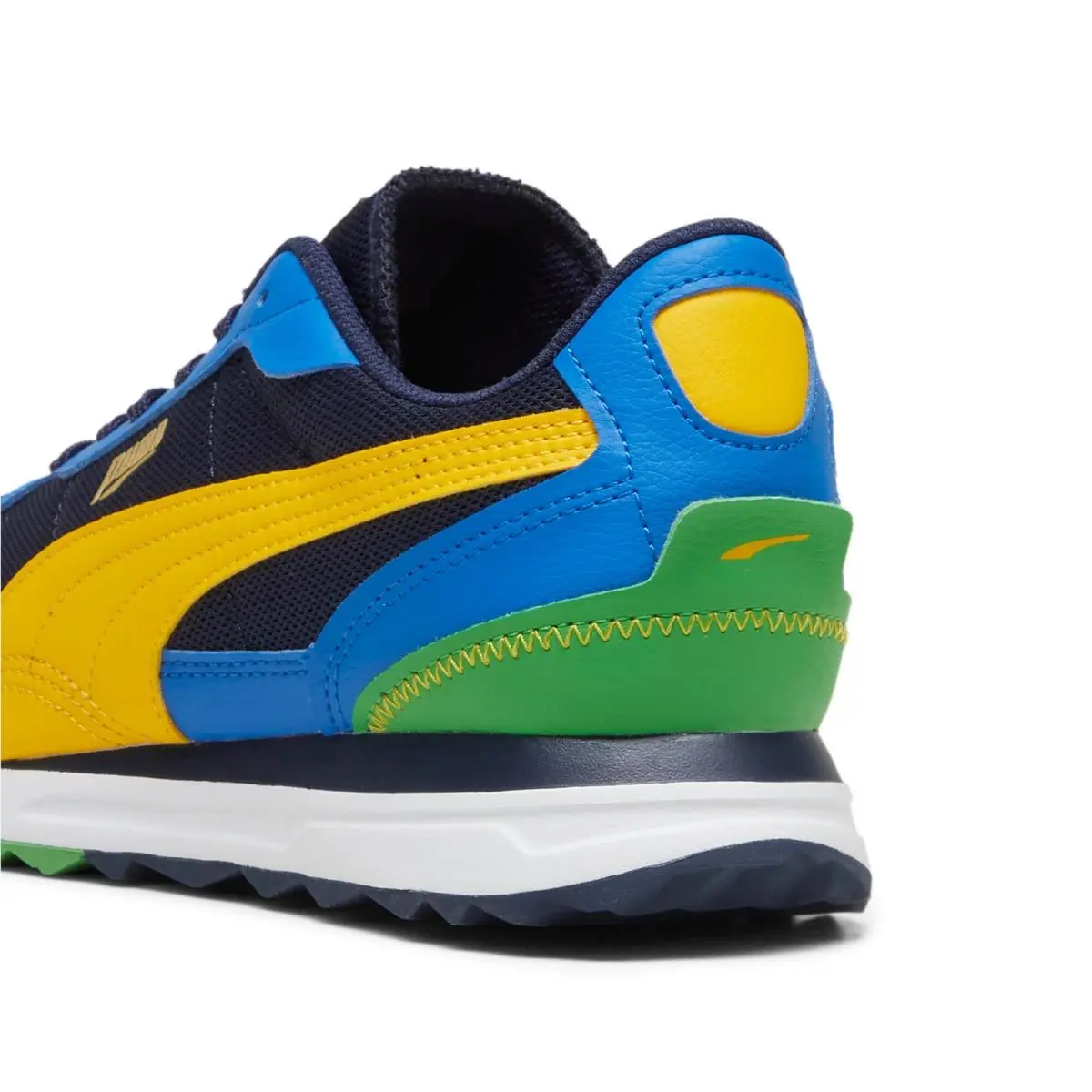 Puma shoes - Puma Navy-Yellow Sizzle 1