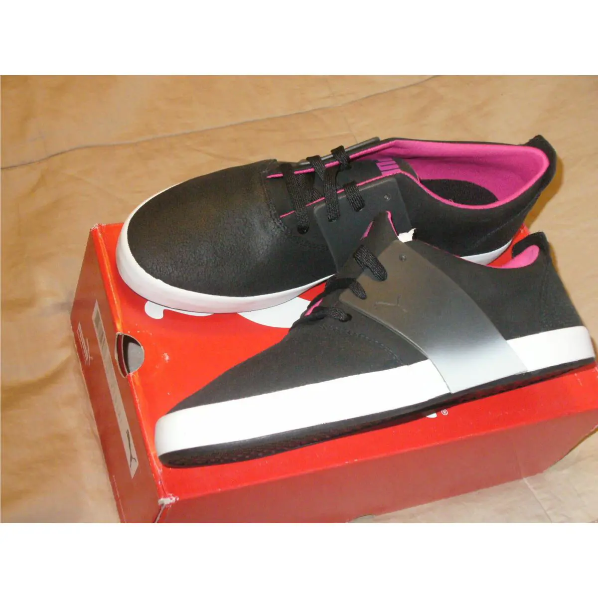 Puma shoes - EL ACE III - ACE III - Black/Purple 1