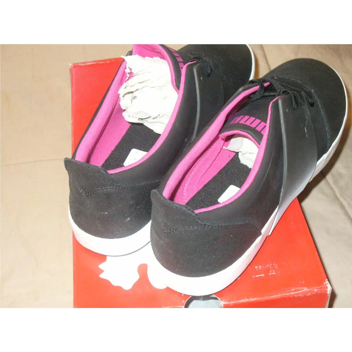 Puma shoes - EL ACE III - ACE III - Black/Purple 2