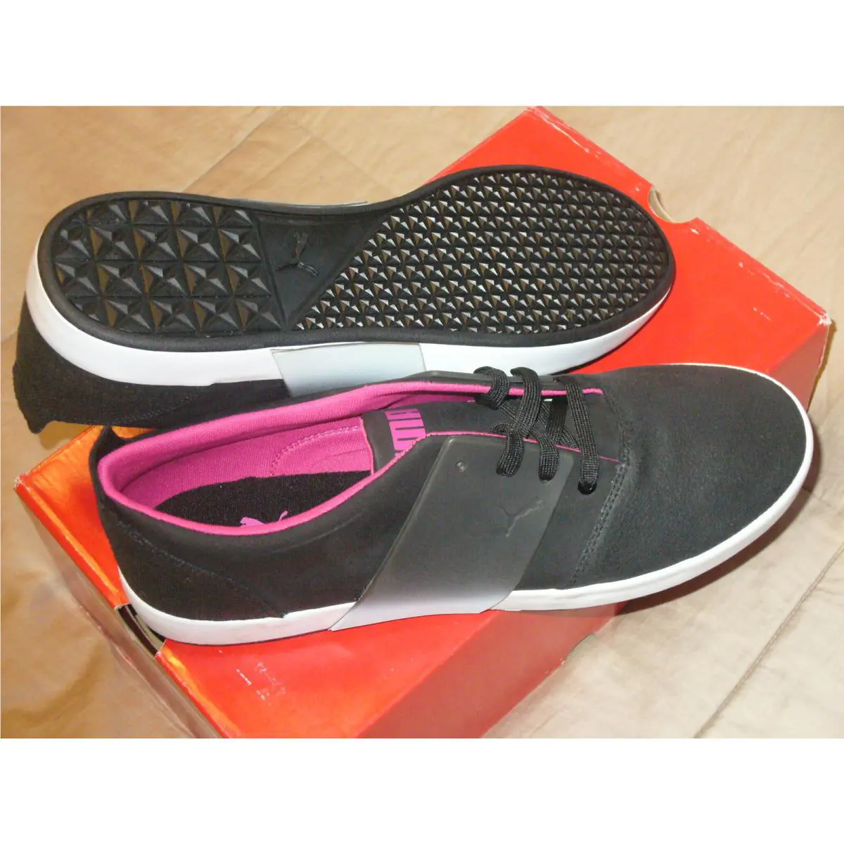 Puma shoes - EL ACE III - ACE III - Black/Purple 4