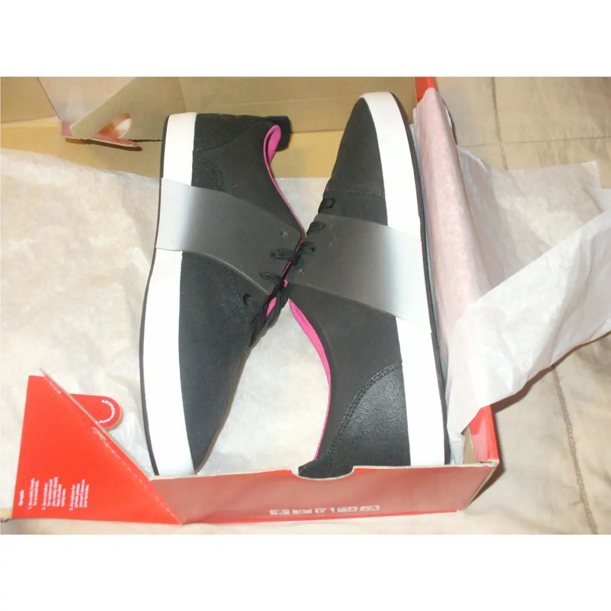 Puma shoes - EL ACE III - ACE III - Black/Purple 5
