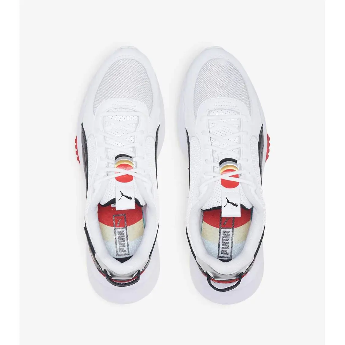 Puma shoes - PUMA WILD RIDER AS - WILD RIDER - 381597-01 - WHITE / BLACK / RED 11