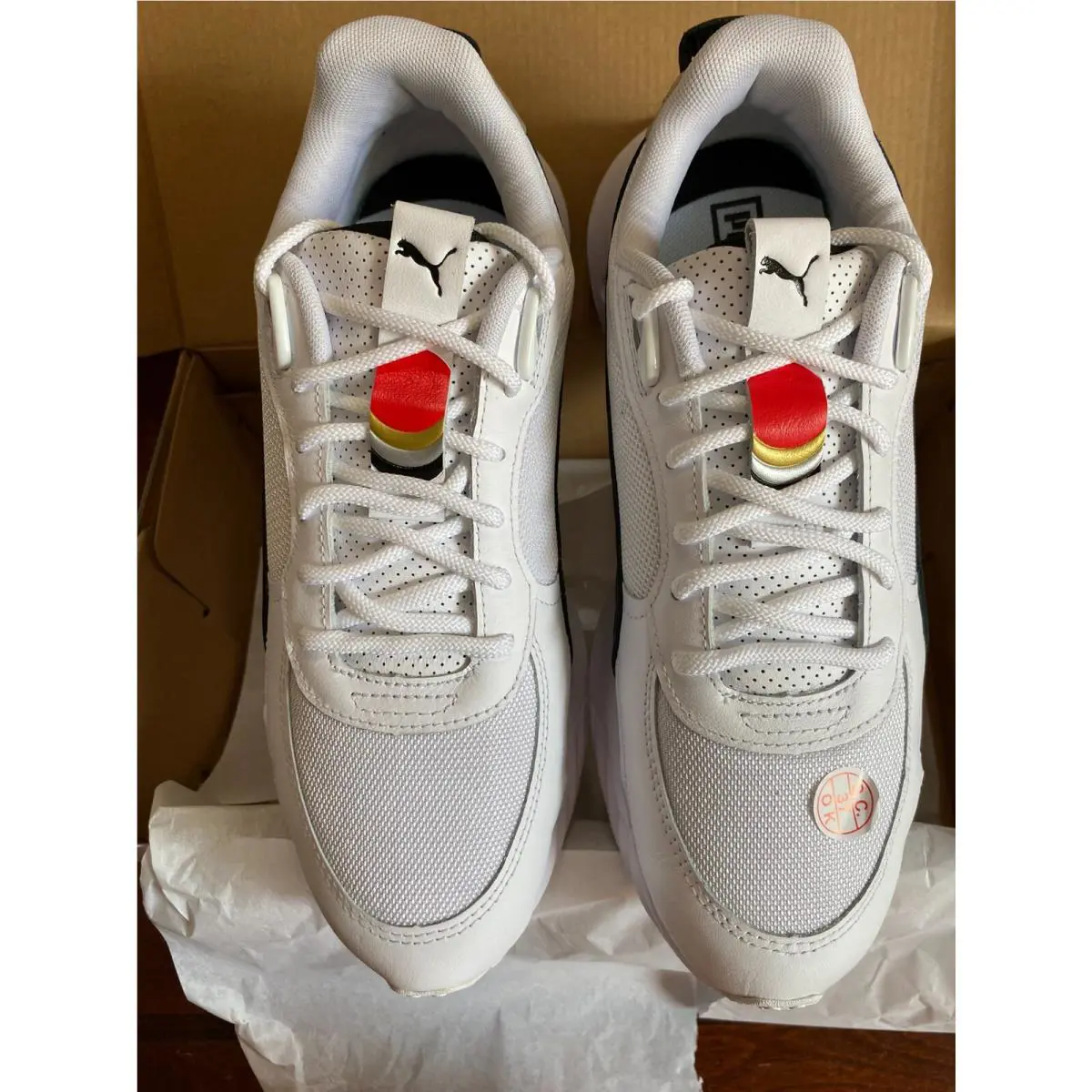 Puma shoes - PUMA WILD RIDER AS - WILD RIDER - 381597-01 - WHITE / BLACK / RED 14