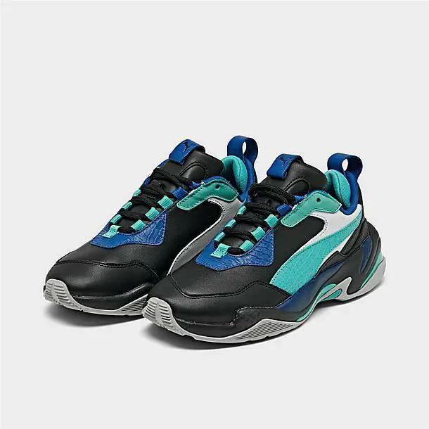 Puma shoes - PUMA THUNDER HOLIDAY - THUNDER HOLIDAY - 372834-03 - Puma Black / Blue Turquoise / Galaxy Blue 3