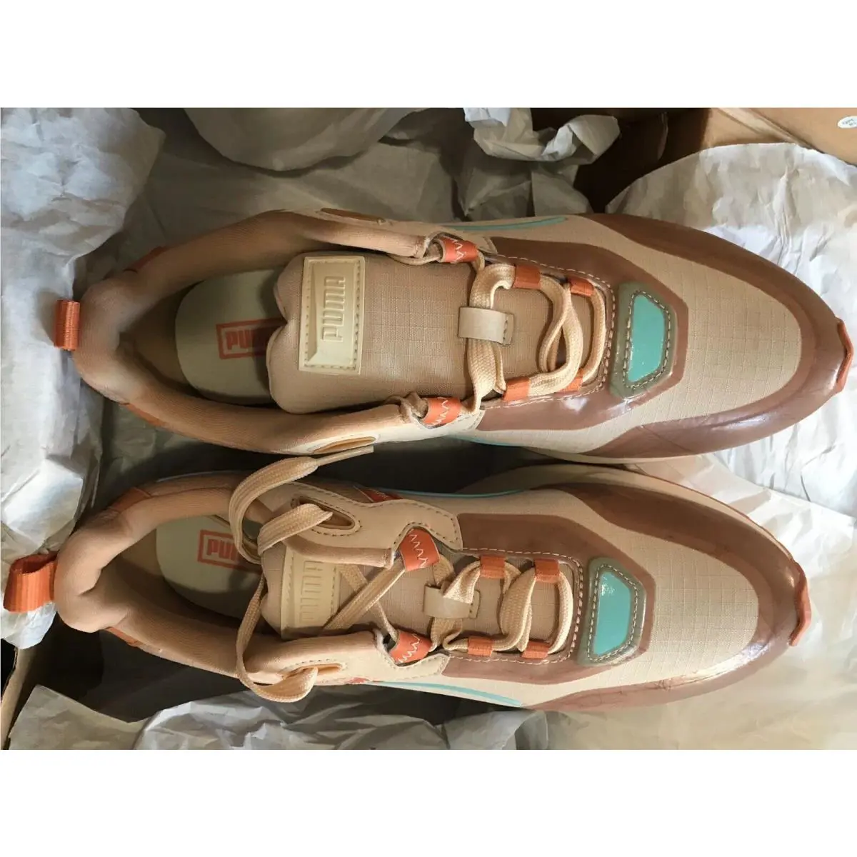 Puma shoes - Puma Mirage Tech Mesa Messenger - 382891-01 - shifting sand/ beige 4