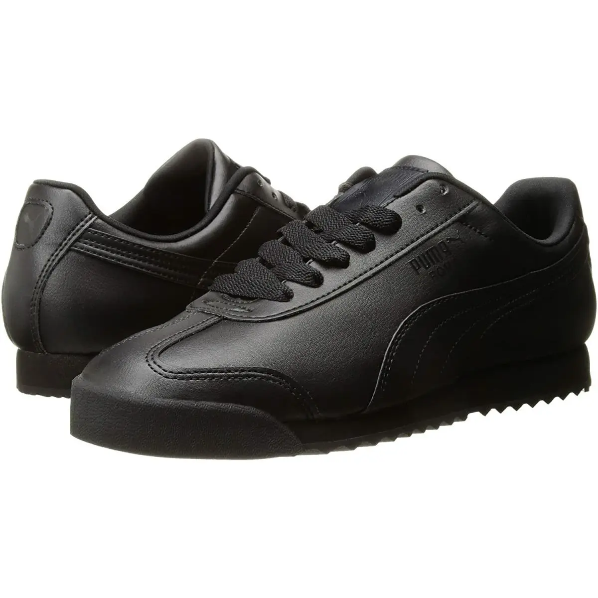 Puma shoes - White/Black Leather 5