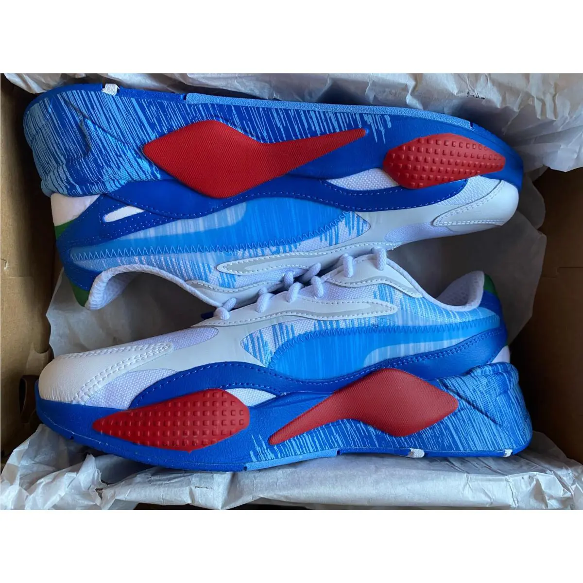 Puma shoes - PUMA RS-X3 Render - Render - 386901-02 - White/Blue/Red 9