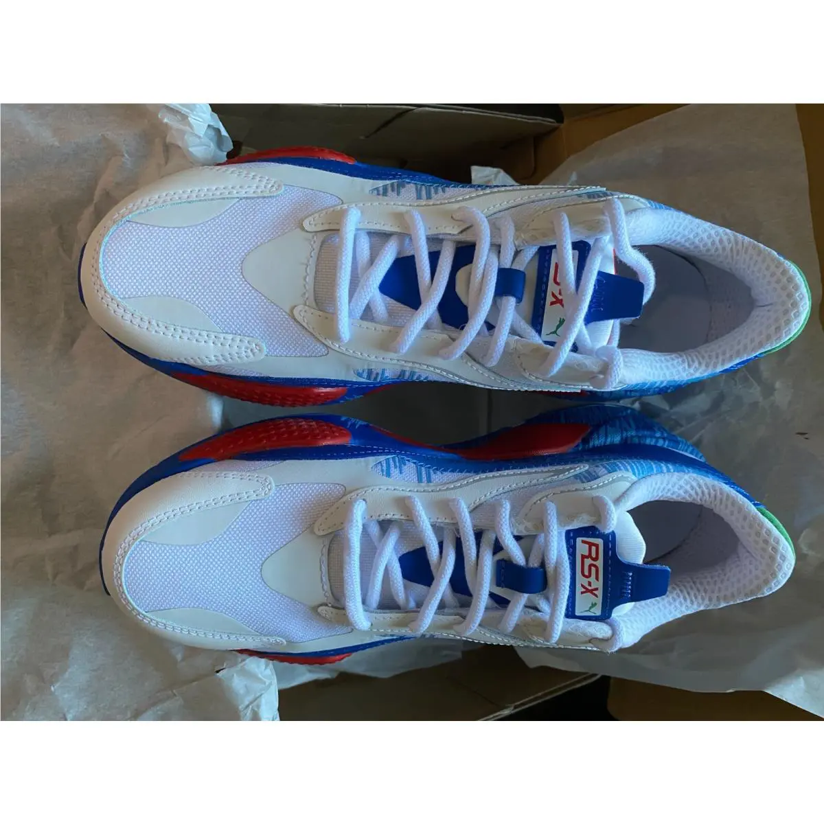 Puma shoes - PUMA RS-X3 Render - Render - 386901-02 - White/Blue/Red 12