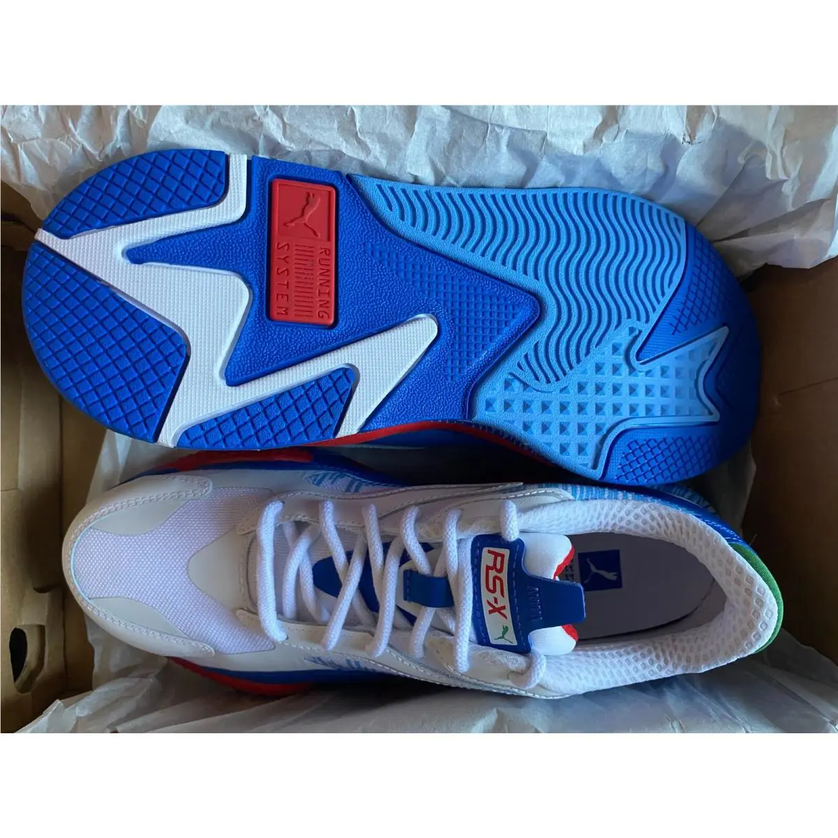 Puma shoes - PUMA RS-X3 Render - Render - 386901-02 - White/Blue/Red 13
