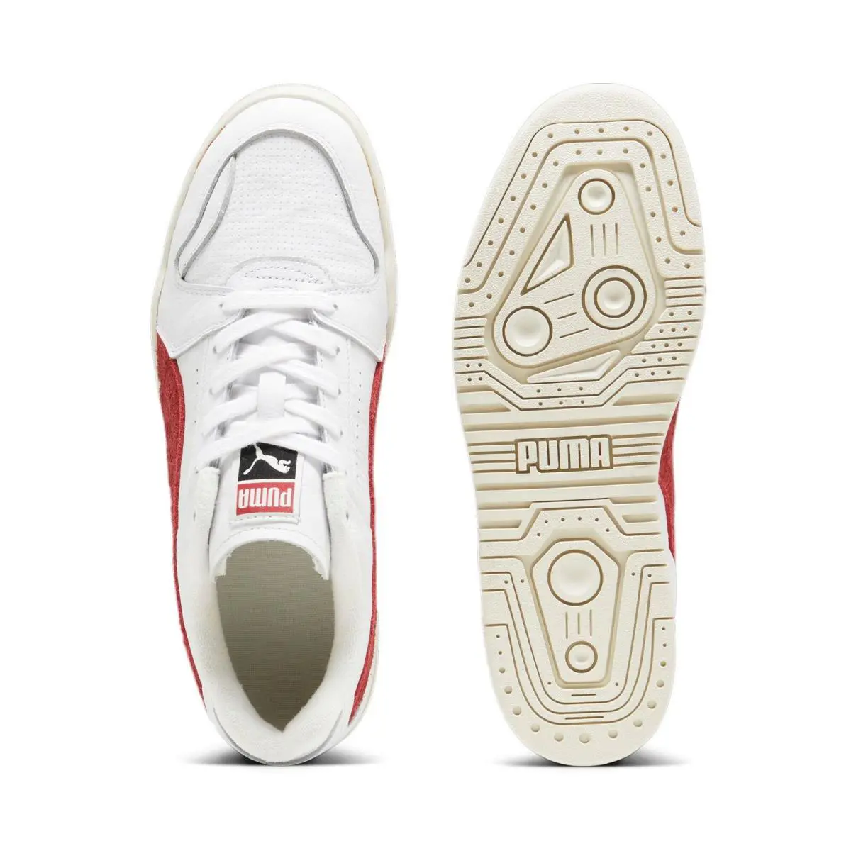 Puma shoes - Puma White-Club Red 2