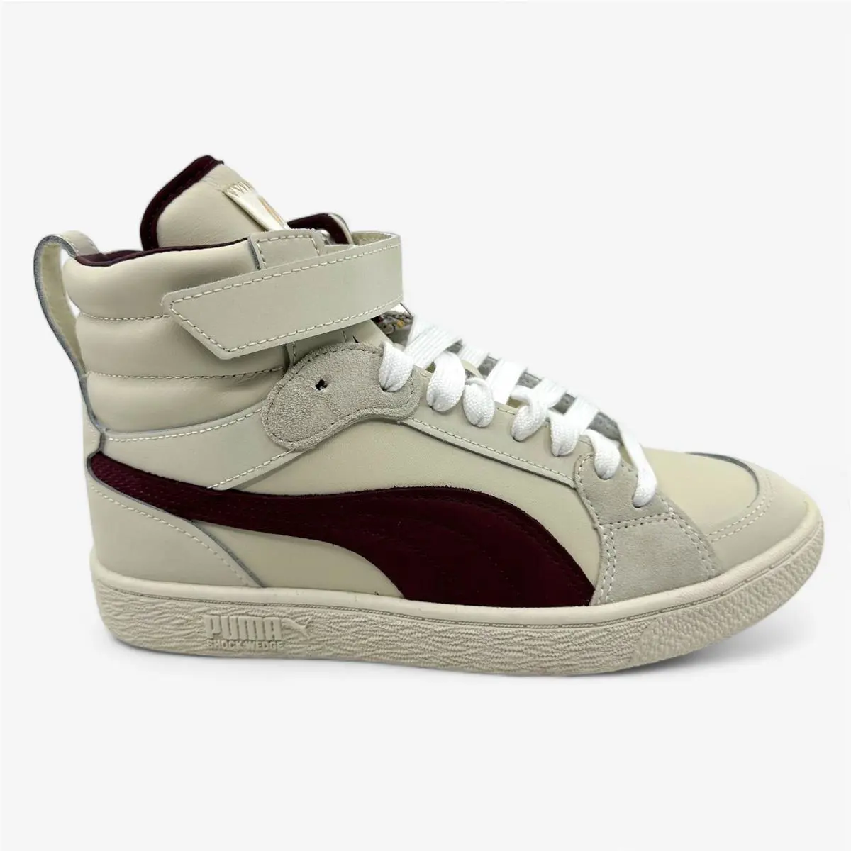 Puma shoes - PUMA Ralph Sampson - Ralph Sampson - 391836 01 - Beige, Manufacturer: Whisper White Aubergine 5