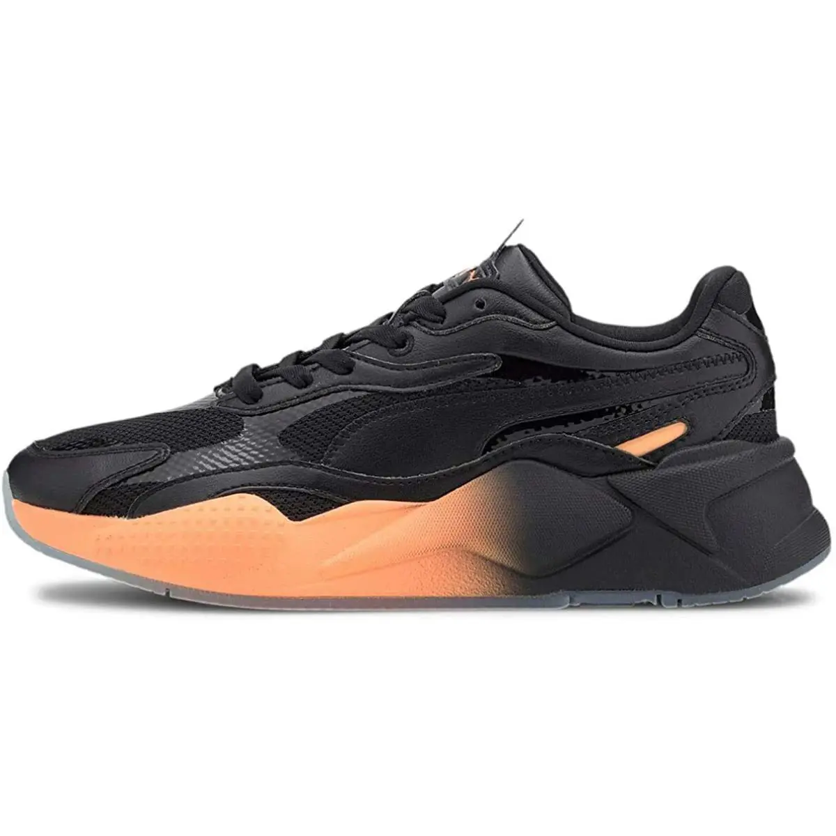 Puma shoes - Puma RS-X3 GRADIENT - GRADIENT - 372115-02 - Black/Cantaloupe 17