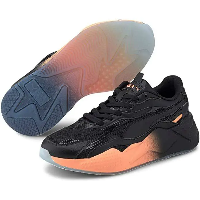 Puma shoes - Puma RS-X3 GRADIENT - GRADIENT - 372115-02 - Black/Cantaloupe 18