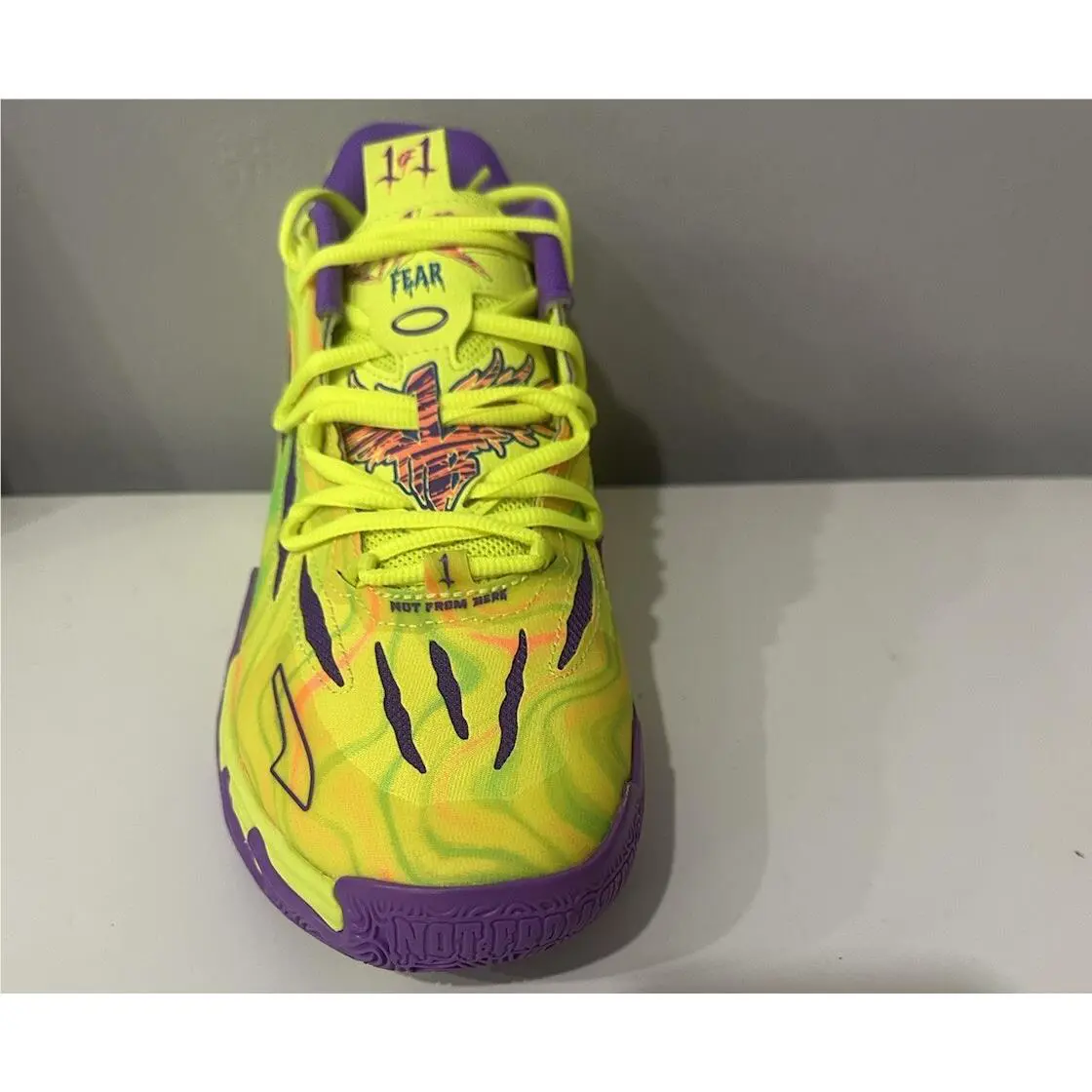 Puma shoes - Puma MB.03 - 379898-01 - SAFETY YELLOW PURPLE GLIMMER 0