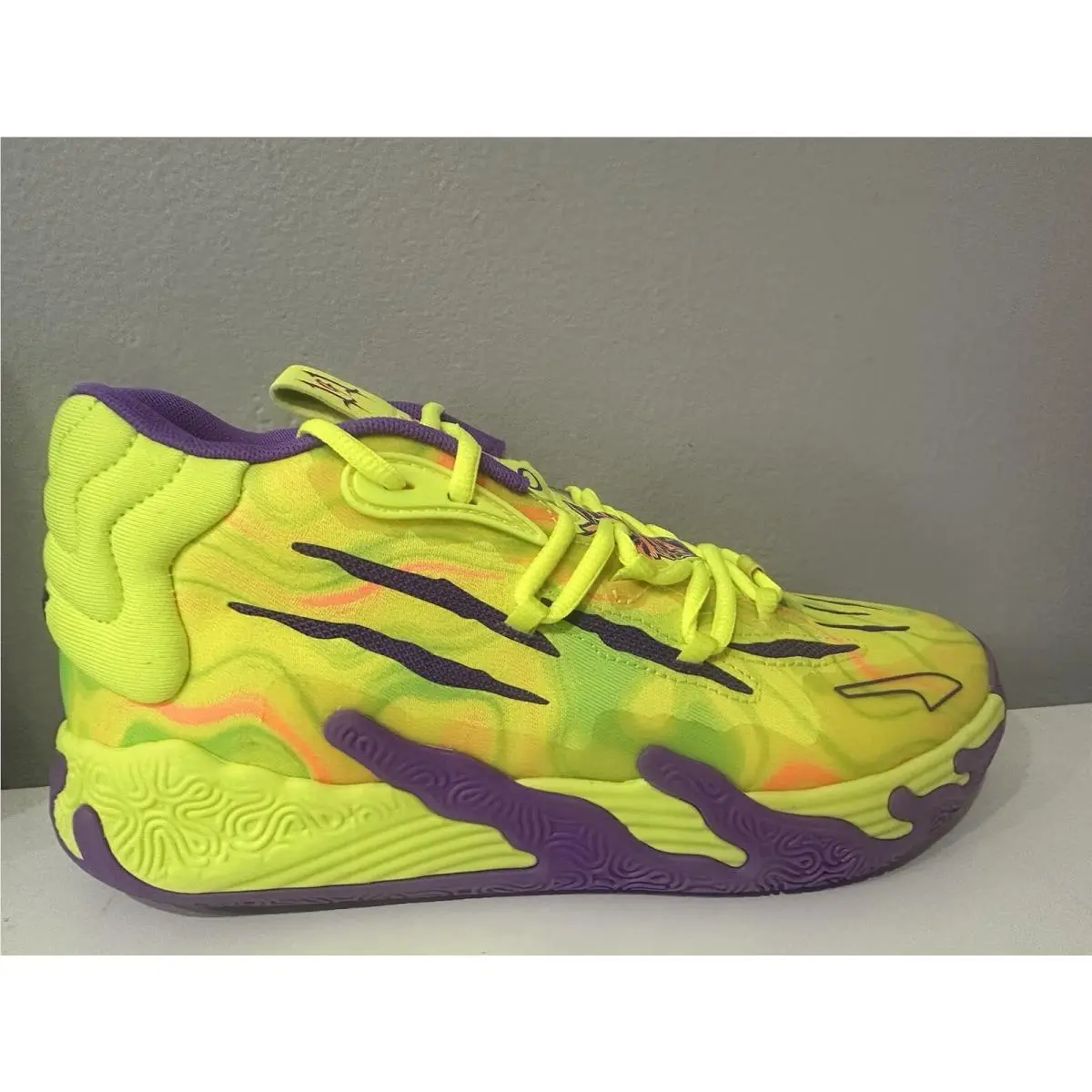 Puma shoes - Puma MB.03 - 379898-01 - SAFETY YELLOW PURPLE GLIMMER 4