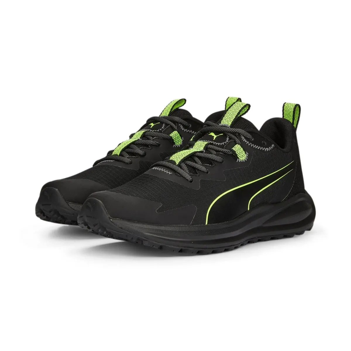 Puma shoes - Black/Lime Squeeze 0