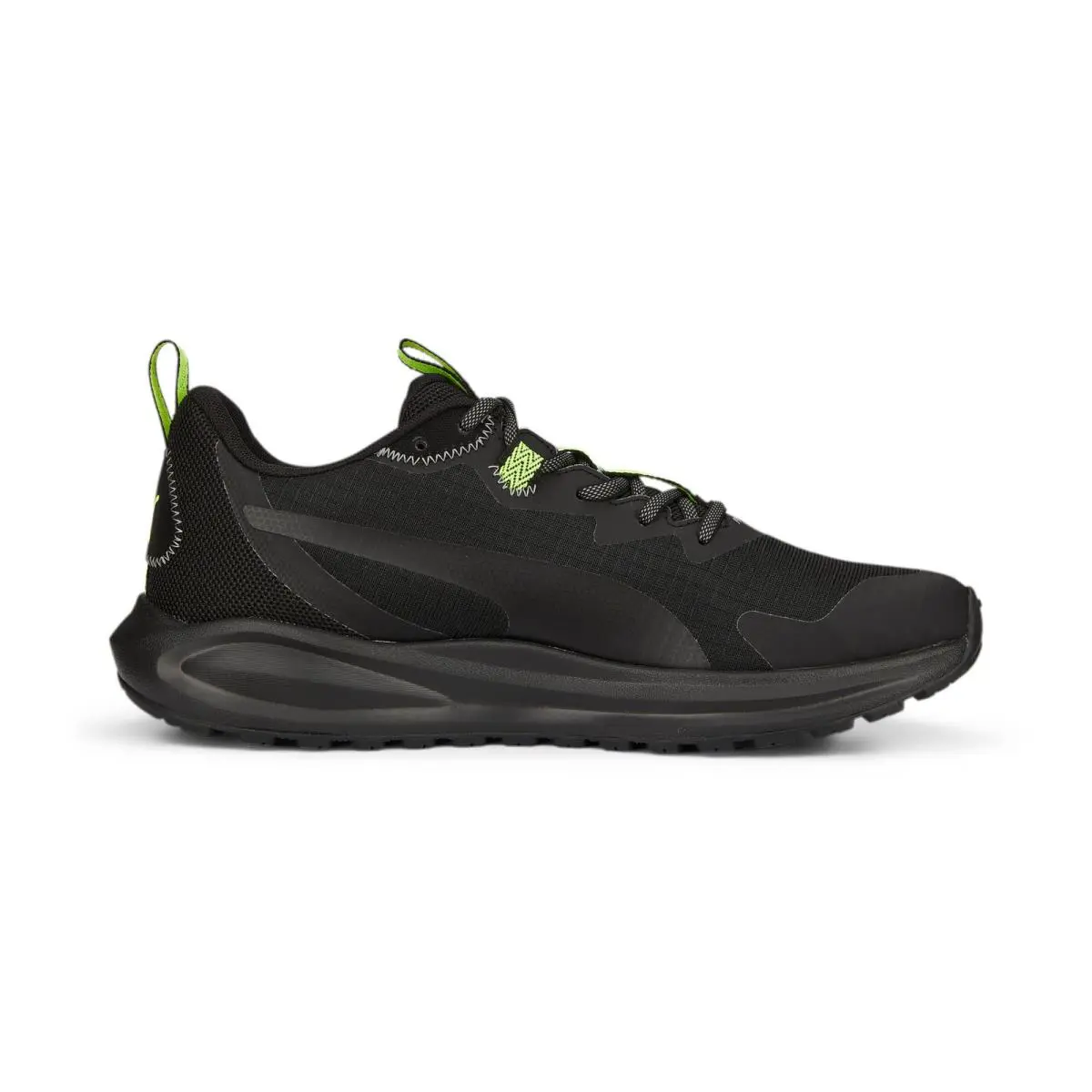 Puma shoes - Black/Lime Squeeze 2